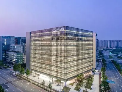 경기 성남시 판교에 있는 한국타이어앤테크놀로지 본사. 검찰은 지난 24일 한국타이어앤테크놀로지 본사와 조현범 한국타이어그룹 회장의 사무실 등을 압수수색 했다. 사진=한국타이어앤테크놀로지 홈페이지 캡처
