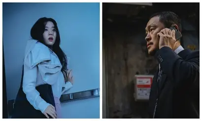 대기업 문팰리스에 입사해 의미 없는 일에 의아함을 느끼는 신입사원 이서, 그리고 이서에게 그냥 연극한다고 생각하라고 조언하는 선배 동현. 부서의 일의 실체를 알게 된 이서는 어떤 선택을 하고, 시간이 얼마 남지 않은 동현은 무엇을 깨달을까. 사진=왓챠 제공