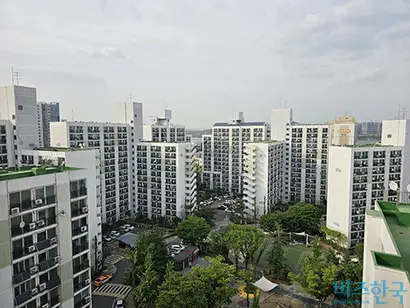 24일 서울 가양동 영구임대아파트 전경. 사진=김주원 인턴기자