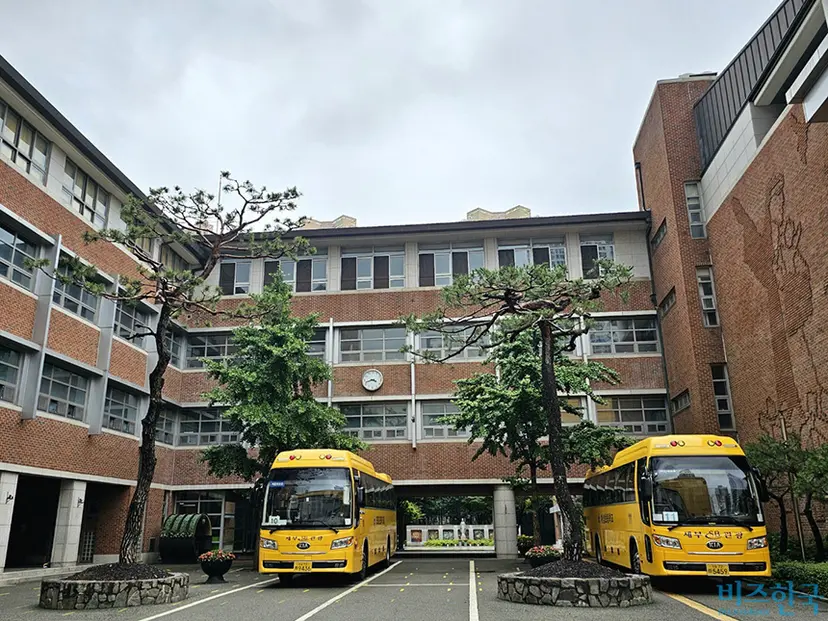 서울 서초구에 위치한 한 사립초등학교 전경. 사진=김초영 기자