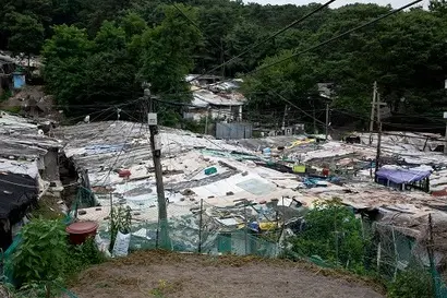 2020년 당시 구룡마을 전경. 사진=임준선 기자