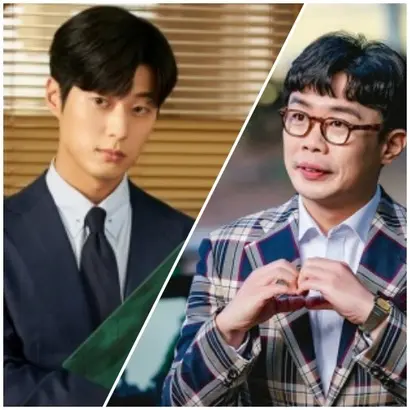 ‘이생잘’에서 문서하의 비서 하도윤(안동구)와 ‘킹더랜드’에서 구원의 비서 노상식(안세하). 친구처럼 친근하면서도 충직하게 남주를 보필하는 전형적인 비서 캐릭터지만, 하도윤은 윤초원(하윤경)과 관계를 형성할 예정인 데다 서하의 아버지와 모종의 관계를 맺고 있는 상황. 노상식도 킹호텔 지배인 김수미(공예지)와 케미를 맺을 것으로 보이지만 이쪽은 전형적인 코믹 담당 예정. 사진=tvN, JTBC 제공