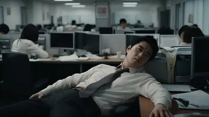 병가는 근로기준법 상에 정해진 규정이 아니다. 설령 법으로 정해져 있다고 하더라도 여러 사정으로 인해 대부분 직장인은 오래 회사를 쉬기 어렵다. 사진=생성형 AI