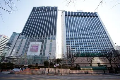롯데그룹 본사 전경. 사진=비즈한국DB