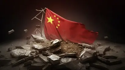 중국의 경기 침체가 심상치 않은 가운데 우리 경제도 적잖은 타격을 입을 것으로 보인다. 사진=생성형 AI