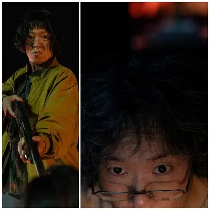 주오남의 엄마 김경자 역을 맡은 염혜란도 안재홍과 마찬가지로 화면에서 시선을 떼지 못하게 만드는 결정적 인물. 비뚤어지고 광기 어린 모성을 보여주는 그의 연기를 보고 ‘노인을 위한 나라는 없다’의 안톤 시거를 연기한 하비에르 바르뎀을 언급하며 ‘염바르뎀’이란 별명이 나오기도 했다.