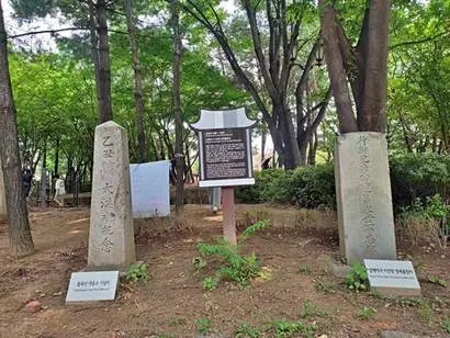 을축년 대홍수 기념비. 을축년(1925년) 대홍수는 한강 유역에서 발생한 사상 최대의 홍수로 기록적인 피해를 남겼다. 사진=구완회 제공