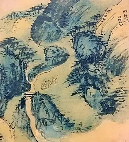겸재 정선이 그린 수성동.