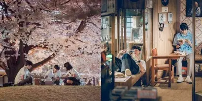 그 시절의 재현을 충실히 재현하느냐와는 별개로 그 시대 감수성을 아름답게 표현하는 데 공을 들인 것으로 보인 ‘너의 시간 속으로’. 사진=넷플릭스 제공