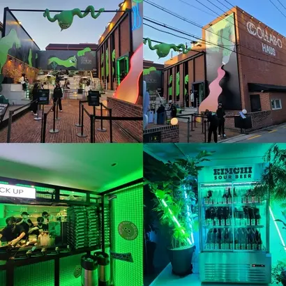 베스트 캠페인 부문 수상작인 CJ제일제당과 제주맥주의 비비고×제주맥주 도깨비 만두바. 사진=CJ제일제당 제공