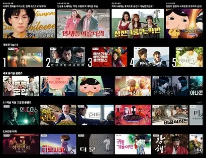 콘텐츠 추천 알고리즘은 타 OTT와 구분되는 강점으로 왓챠가 내세우는 주요 기능이다.사진=왓챠 홈페이지