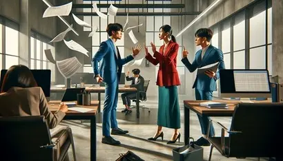 인사팀에 근무하다 보면 조직 내 다양한 이해관계를 가진 사람들의 목소리를 두루 듣고 중재하는 역할에 충실해야 한다. 사진=생성형 AI