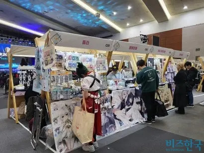 이번 지스타에서는 처음으로 서브컬처 게임 페스티벌이 함께 열렸다. 사진=심지영 기자
