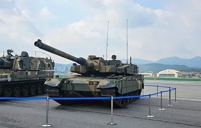 루마니아의 신형 전차 도입 사업에서 현대로템 ‘K2 전차’(사진)의 선정 가능성이 커지고 있다. 사진=김민석 필자 제공