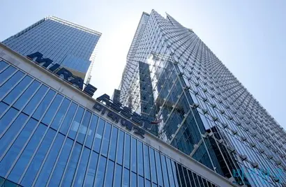 미래에셋증권 등이 입주한 서울 중구 수하동 미래에셋센터원빌딩. 사진=비즈한국 DB