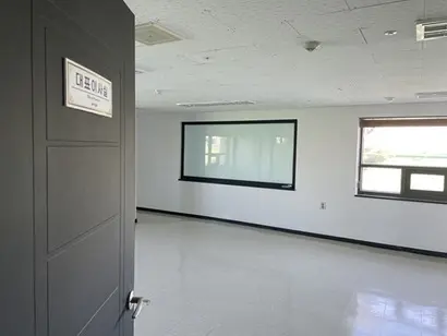 한샘 사옥을 가압류한 하청업체 오젠의 사무실. 건물 관리자는 오젠이 1년 전 사무실을 철수했다고 전했다. 사진=박해나 기자