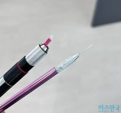 반영구 문신 도구. 사진=양휴창 기자