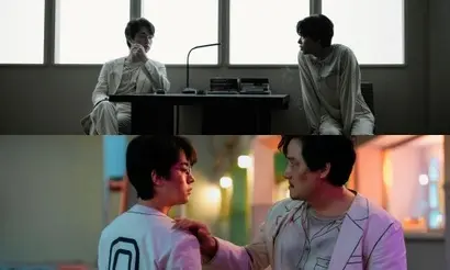 서로 공존해야 하는 사회에서 각자의 이해관계에 따라 담합하는 모습이 생겨난다. 그것이 ‘담타’로 쌓는 짧은 인연이든, 폭력과 위계로 협박하는 것이든. 사진=넷플릭스 제공