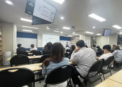 서울에서 열린 한 프랜차이즈 브랜드의 창업설명회. 사진=박해나 기자