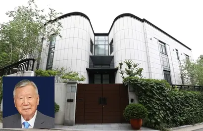 재계 26위 부영그룹 이중근 회장이 2021년에 매입한 성북동 단독주택.  사진=비즈한국DB, 부영그룹