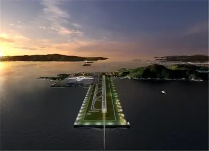 부산 가덕도신공항 조감도. 사진=국토교통부 제공