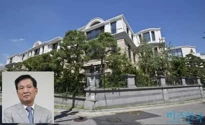 재계 52위 다우키움 김익래 회장은 서울 강남구 논현동에 위치한 고급빌라 논현아펠바움에 거주한다. 사진=비즈한국DB