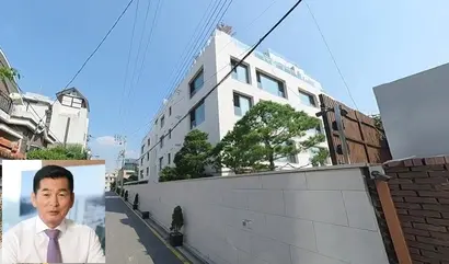 재계 81위 신영그룹 정춘보 회장은 서울시 강남구 청담동에 위치한 효성빌라청담101 2차 펜트하우스에 거주한다. 사진=신영그룹, 카카오맵 로드뷰
