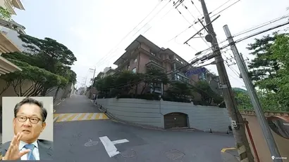 재계 82위 한솔그룹 조동길 회장은 외할아버지인 삼성그룹 창업주 고 이병철 회장의 생전 거주지 인근에서 30년째 거주한다. 사진=한솔그룹, 카카오맵 로드뷰