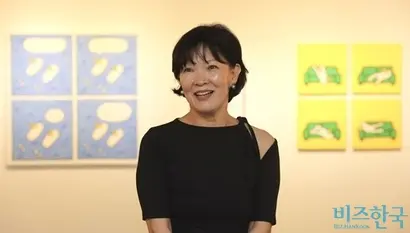 한국미술응원프로젝트협회(KAUP)의 이영수 협회장이 인사말을 전하고 있다. 사진=박정훈 기자
