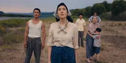 2차 세계대전 막바지, 한 순간도 선자를 놓쳐본 적이 없는 고한수의 배려로 선자네 가족은 대규모 공습을 피해 농촌으로 피난을 온다. 사진=애플티비플러스 제공