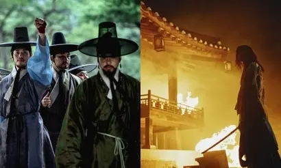유년시절을 함께하며 신분제와 상관없이 동무로 지냈던 종려와 천영. 그러나 주변의 시선과 갑작스러운 임진왜란이 겹치며 둘의 관계는 달라진다. 사진=넷플릭스 제공