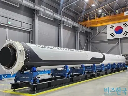 이노스페이스 위성 발사체, 사진=전현건 기자