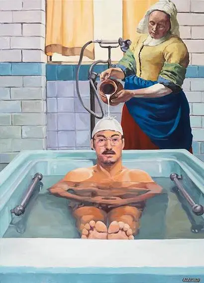 이럴 거면 하지 말았어야지: 72.7×90.9cm Oil on canvas 2022