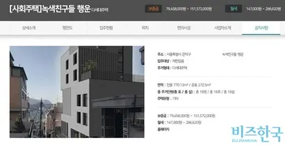 서울시가 운영하는 사회주택플랫폼에 소개된 행운주택. 녹색친구들은 2015년 7월 서울시 사회주택 시범사업자로 최초 선정된 후 사회주택을 운영하고 있다. 사진=서울특별시 사회주택플랫폼