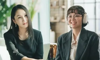 회사 대표인 강지윤이 사회적 시선으로 갑의 위치에 있는, 성 전복적인 드라마 ‘나완비’. 주인공을 방해하는 빌런도 여성, 주인공을 지지하는 조력자도 여성이다. 사진=SBS 제공