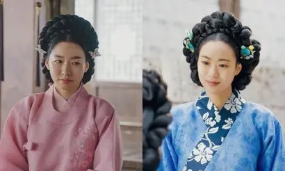 사가에 있던 시절 이방원과 사이에 아들까지 낳은 몸종 출신 영실과 즉위 이후 후궁이 된 원경왕후 몸종 출신의 채령. 굳이 아내와 가까이 있던 미천한 출신의 여인을 취한 이방원의 속내에 원경왕후는 더욱 상처받는다. 사진=tvN, TVING 제공