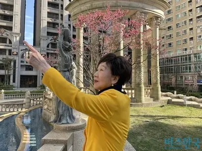 대만 신베이시에서 만난 뤼슈롄 전 부총통. 그는 미국과 중국이라는 강대국에 대응하기 위해서는 한국, 일본, 대만이 서로 협력해야 한다고 강조했다. 사진=전다현 기자