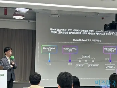 성낙호 네이버클라우드 하이퍼스케일AI 기술총괄. 사진=강은경 기자