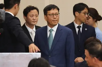 지난해 7월 국회 정무위원회에서 열린 티몬·위메프 미정산 사태 현안 질의에 참석한 구영배 큐텐그룹 대표. 사진=박은숙 기자