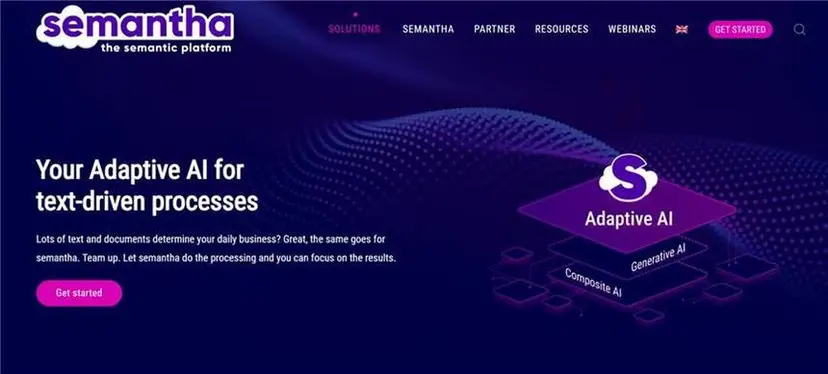 실행 중에도 계속해서 적응하고 개선하는 적응형 AI(Adaptive AI) 플랫폼을 만든 싱스싱킹. 사진=semantha.de