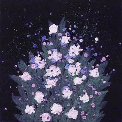 떠오르다-생: 60.0×60.0cm Acrylic on canvas 2024