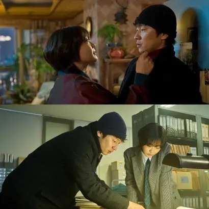 어느 순간 이나와 함께 살인사건의 실마리를 풀어나가게 되는 한샘. 과연 한샘은 이나를 믿게 된 걸까? 사진=월트디즈니컴퍼니코리아 제공