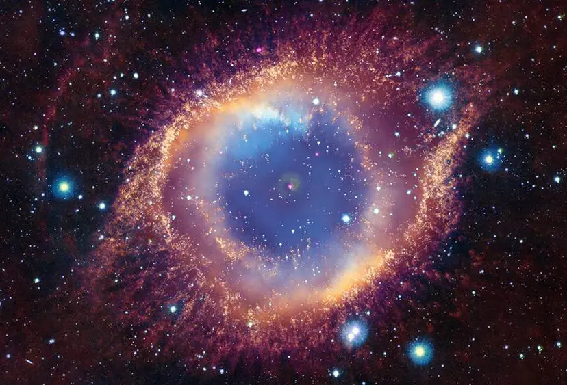 X-ray: NASA/CXC/SAO/Univ Mexico/S. Estrada-Dorado et al.; Ultraviolet: NASA/JPL; Optical: NASA/ESA/STScI(M. Meixner)/NRAO(T.A. Rector); Infrared: ESO/VISTA/J. Emerson; Image Processing: NASA/CXC/SAO/K. Arcand