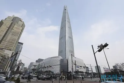 서울시 송파구 롯데월드타워. 사진=박정훈 기자