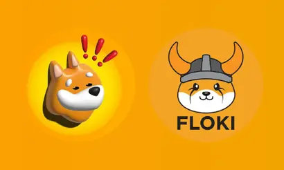 최근 일주일간 가상자산 상승률 1, 2위는 봉크(BONK)와 플로키(FLOKI)가 차지했다(왼쪽부터). 사진=각 사 홈페이지