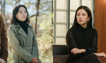 매니지먼트 대표 고혜영과 톱스타 채서영의 관계도 이야깃거리가 많을 것 같다. 서영을 아끼지만 서영에게 독이 되는 선택을 종용하는 대표와 ‘잃어버린 진정성’을 대표에게 원하는 소속 배우라니. 사진=SBS 제공