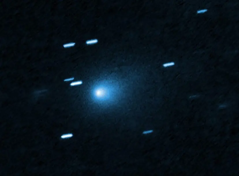 최근 허블 우주망원경으로 포착한 3I/ATLAS. 사진=NASA, ESA, D. Jewitt(UCLA); Image Processing: J. DePasquale(STScI)