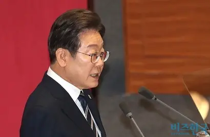 이재명 대통령이 지난 6월 국회 본회의장에서 2025년도 제2회 추가경정예산안에 대한 정부 시정연설을 하고 있다. 사진=국회사진기자단