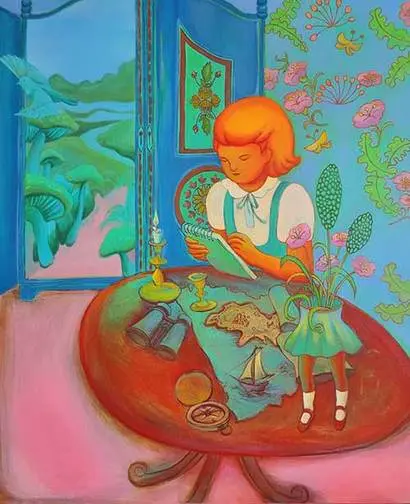 어디든 갈 수 있어 60.4×72.5cm Acrylic on canvas 2025