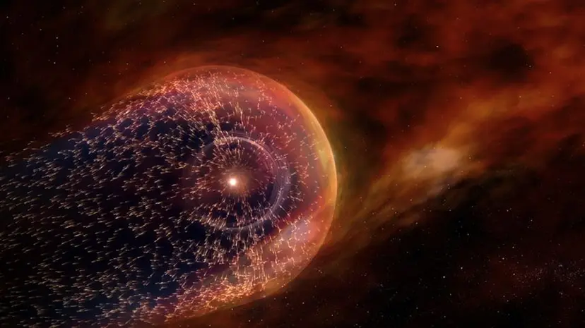 태양계 바깥 은하계에는 고에너지 우주 방사선이 가득하다. 사진=NASA
